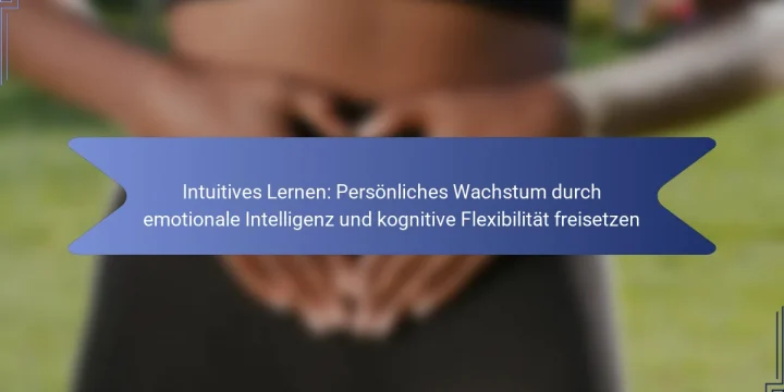 Intuitives Lernen: Persönliches Wachstum durch emotionale Intelligenz und kognitive Flexibilität freisetzen