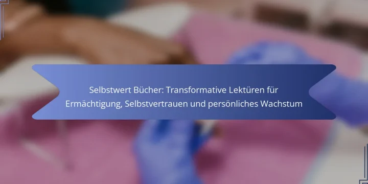 Selbstwert Bücher: Transformative Lektüren für Ermächtigung, Selbstvertrauen und persönliches Wachstum